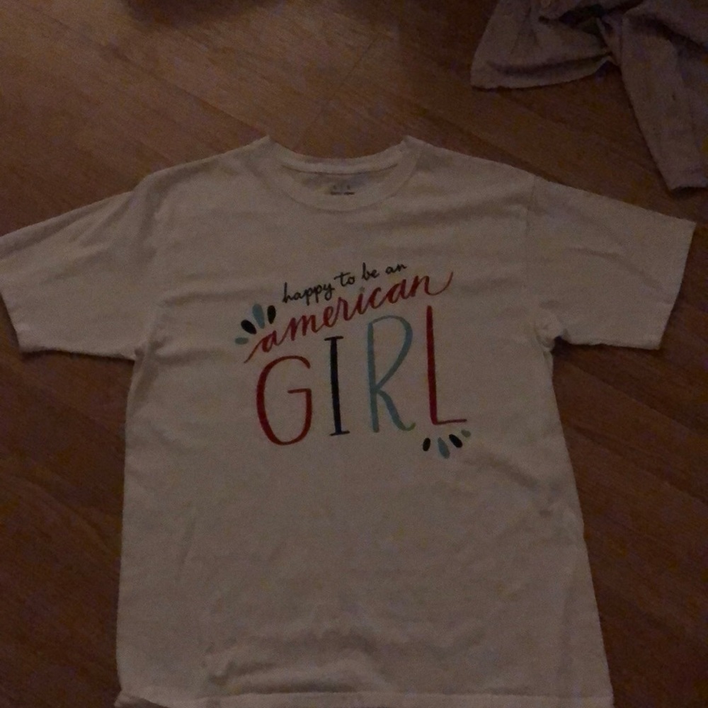 A white shirt for the Fourth of July.